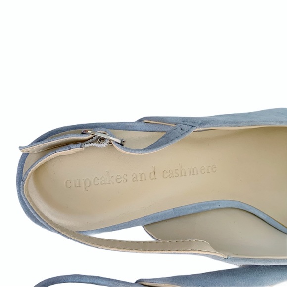 Cupcakes & Cashmere NWOB Jevlyn Suede Slingbacks - Picture 7 of 9